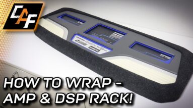 Amplifier & DSP Rack with HIGH END upholstery! - Project SMART Build