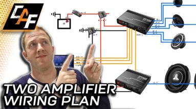 How to plan FULL ELECTRICAL for TWO AMPLIFIER CAR AUDIO SYSTEM!