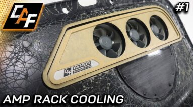 "OEM-esque" Amp rack cooling panel - 100% Plastic! - Part #1