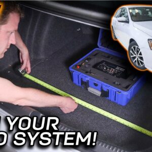 SIMPLE check process for planning a CAR AUDIO SYSTEM