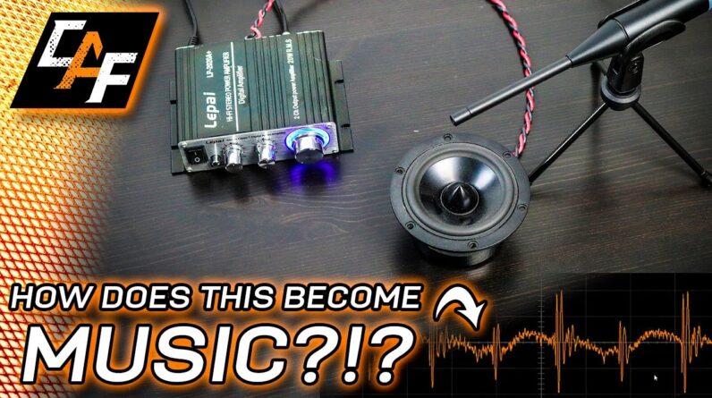 That's a music signal?  - Audio AC Waveform Tutorial