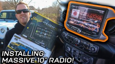 Wrangler JL - DIY Radio Install HEIGH10 - HIGH END Sound & TONS of features!