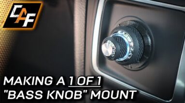 Making this "Bass Knob" Mount is MORE COMPLEX THAN YOU THINK!