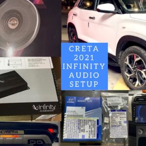 Creta infinity audio setup and accessories