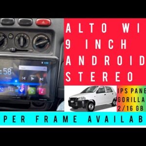 Alto 800 android stereo