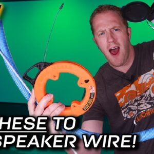 Home Theater Wiring? Run thru walls like a PRO with THESE tools!