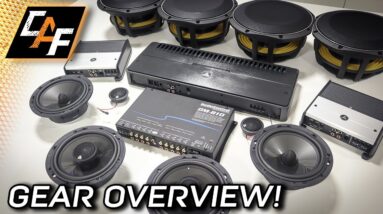 This Car Audio System WILL JAM! Why I picked this gear! Amps, Subs, Speakers ETC.