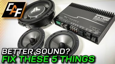 5 Reasons you're LOSING PERFORMANCE from your Car Audio System