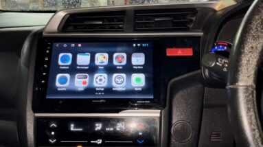 Honda jazz with nippon android stereo 2 Honda jazz with nippon android stereo