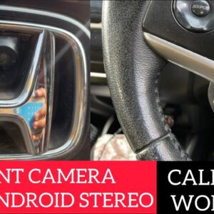 Honda with call accept and decline steering keys working | Front Camera | Nippon android stereo
