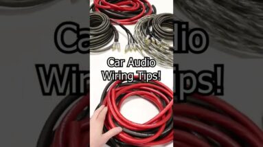 Car Audio Wiring Tips! #shorts 14 Car Audio Wiring Tips! #shorts