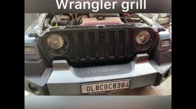 Mahindra thar 2022 # Thar wrangler grill # Mahindra Thar accessories ## sahiba car 10 Mahindra thar 2022 # Thar wrangler grill # Mahindra Thar accessories ## sahiba car