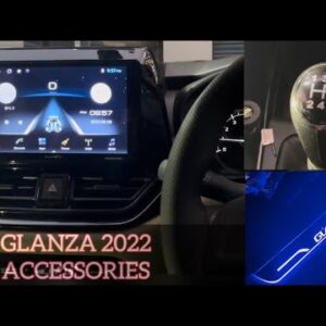 Nippon android stereo with apple car play and android auto in Glanza | Toyota Glanza accessories