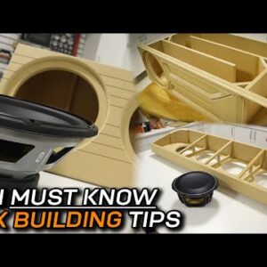 GET BETTER BASS! 10 Subwoofer Box Building Tips