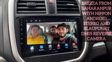 Brezza nippon android stereo with apple car play and android auto | Blaupunkt DH05 camera | 9 PRO