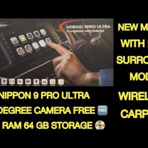 Nippon 9 pro ultra with 360 degree camera  | 4GB Ram 64GB Storage | 360 degree camera free
