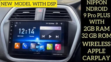 Nippon android 9 pro plus with wireless CarPlay installed in Scross 2 gb ram 32 gb storage