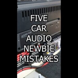Don't make THESE car audio MISTAKES! #shorts