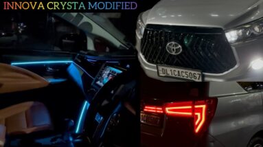 innova crysta modified 360 degree camera cardi k4 ambient light 120 Watt led 14 innova crysta modified 360 degree camera cardi k4 ambient light 120 Watt led