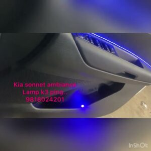 New Kia Sonet 2022 Cardi k3 ambience lamp # ambiance light # car light# sahiba car# car mood light