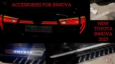 2023 Toyota Innova new tail lamps footsteps and welcome lights 16 2023 Toyota Innova new tail lamps footsteps and welcome lights