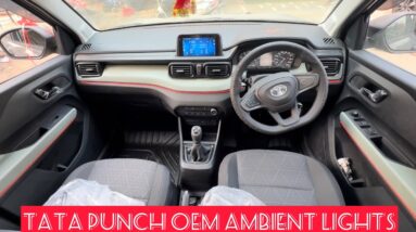 Tata punch modified interior