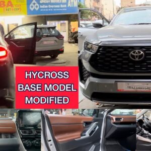 hycross base model modified | Hycross G model interior #toyotahycross #hycross #hycrosssahibacar