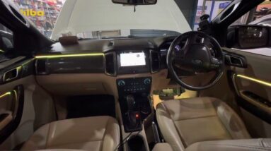 Ford Endeavour ambient light installation Cardi k3 ambient light 10 Ford Endeavour ambient light installation Cardi k3 ambient light