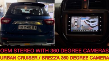 Urban cruiser harman kardon stereo with 360 degree camera installation