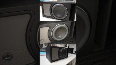 My custom W7 subwoofer enclosure is complete!
