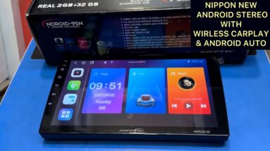 Nippon android stereo with wireless Apple CarPlay and Android auto