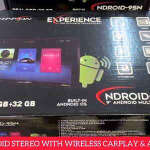 Nippon android stereo with wireless CarPlay & Android auto