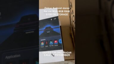 Onkyo android stereo with 8 GB RAM 😲😱
