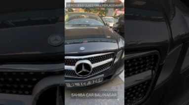 Mercedes E class grill replacement #mercedes #mercedeseclass #mercedesbenzespaña