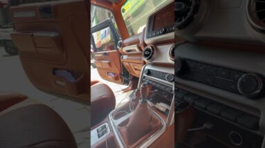 Thar interior modified