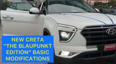 Creta 2023 E model best modifications “THE BLAUPUNKT EDITION”
