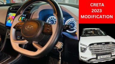Creta 2023 modified | 2 new Creta with seatcovers and 360 Degree camera