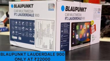 Blaupunkt lauderdale 900 android stereo with certified wireless CarPlay and android auto