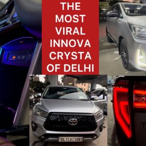 CRYSTA BASE MODEL CONVERTED TO TOP MODEL WITH EXCLUSIVE LEXUS KIT | INNOVA MODIFIED 2023 #viral