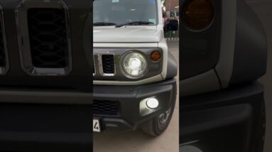 Jimny 2023 foglights led lights #jimny #jimnyind #jimnysahibacar