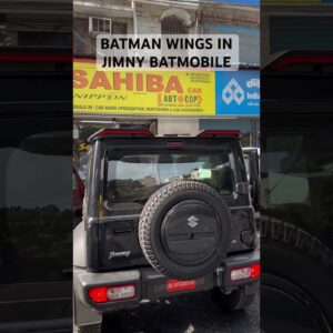Batman Batmobile wings in Jimny 2023 🦇 #batman #batmanarkhamknight