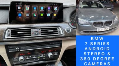 Bmw android stereo installation | BMW OEM stereo replacement in India | Bmw 360 Degree cameras