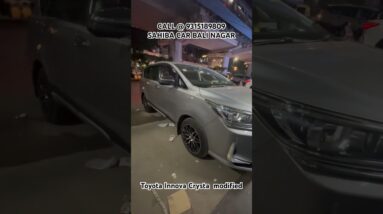 Toyota Innova modified #toyota #fortuner #hycross #innovacrysta