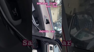 Ambient light Xuv 700 k 3 # car modification # upcoming cars # 9315189809 # Sahiba car # Mahindra