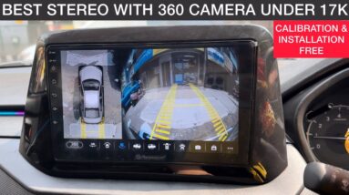 Discover the Best Budget Android Stereo with 360 Degree Cameras in Brezza 2023