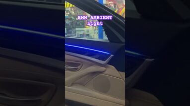 Bmw ambient light #viral # #carmodification #sahibacar