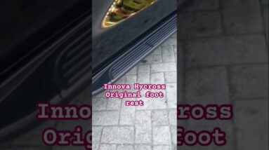 Inova Hycross foot rest 🚘🚘 # original footrest for Inova Hycross # sahiba car