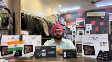 MapmyIndia android stereo Dashcam and tracker GTROPY