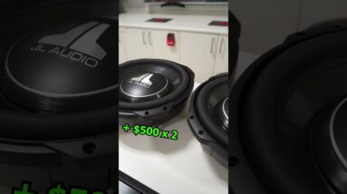 Car Audio Speakers, Subwoofers, and a DSP Amplifier for the upcoming build!