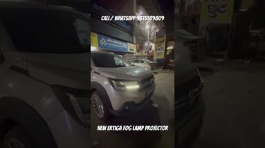 new Ertiga fog lamp projector #marutisuzuki #shorts #youtubeshorts